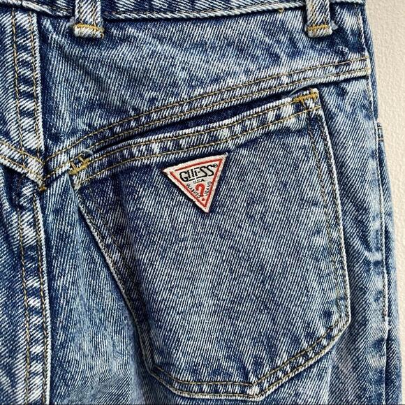 Rare George’s Marciano for Guess  Vintage Silm Mom Jeans Side Zipper - Picture 7 of 16